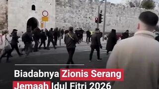 Perayaan Idul Fitri di Al-Quds (Yerusalem) tahun ini diwarnai duka.