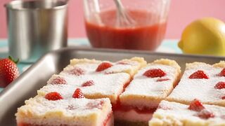 The Finishing Touch: Perfect Strawberry Lemon Bars