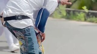 Helping others but only boy