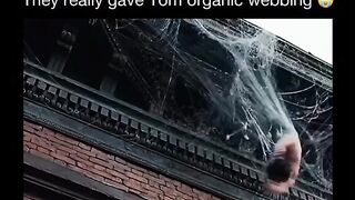 finally they gave him organic webbing