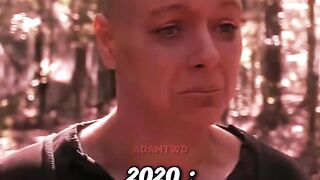 Alpha reminds Carol of Lizzie _ The Walking Dead