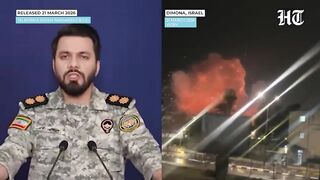 After Natanz Attack, Iran Unlocks 'Beast' Mode, Missiles Set Israel's Nuclear City Dimona On Fire.mp4