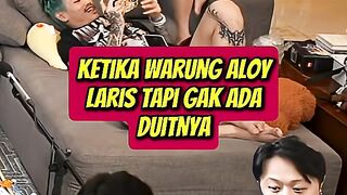 Momen aloy ngamuk????