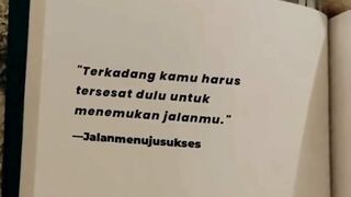 tersesat bukan berarti tidak memiliki jalan keluar