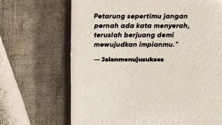 Petarung sejati berjuang meraih mimpi