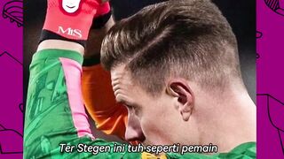 Malangnya nasib Ter Stegen. ????