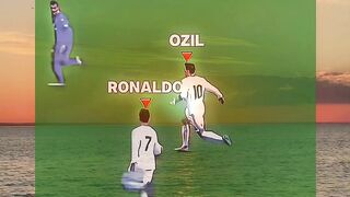 Persahabatan Ronaldo & Ozil ❤️