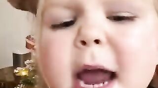 Cute girl and cuty song