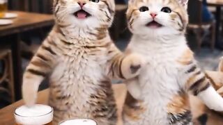 When Cats Act Like Humans! ????????#FunnyCats #CatLife 2