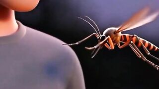 Mosquitoes don't just bite...they do this????????