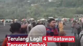 Libur Lebaran di Pantai Parangtritis sempat mencekam.