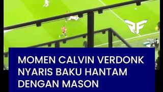Momen Calvin Verdonk Ribut dengan Striker Marseille Mason Greenwood di Ligue 1