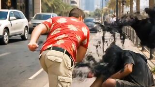 Dog Helped To Old Man ❤️