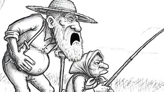 To cum fome minha véia