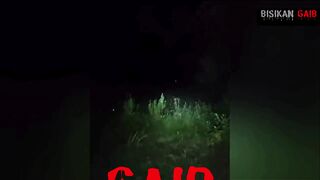 sembunyi di semak-semak