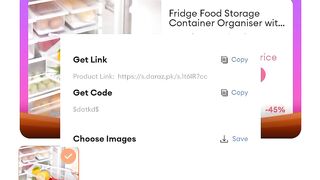 Product Name:  Fridge Food Storage Container