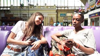 Travelpro - backpackers using mobile phones | Trending HD Video