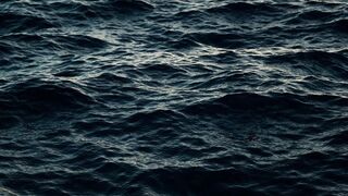 4K resolution - the ocean is dark and rough with waves | Trending HD Video