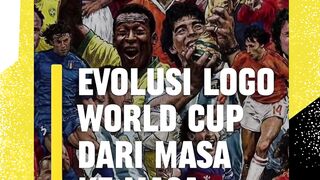 Evolusi Logo Piala Dunia dari masa ke masa!