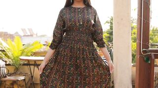 Fabric: Linen Printed Top