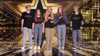AMAZING Dance Crew from Ukraine Win the First GOLDEN BUZZER on America's Got Talent: All-Stars!