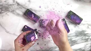 Pink Gym chalk Crushing