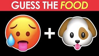 Can You Guess The FOOD By Emoji?