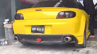 Rx8 flames