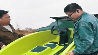 Feel the Rush: 72V Electric Surfboard Karting in Action!