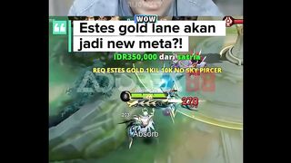 Estes gold lane mulai dilirik setelah dicoba Cadera.