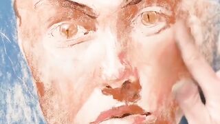 The Power of Every Stroke: Watch This Face Evolve"