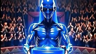 80-Year-Old Turns 18 With Blue Liquid Magic ????✨