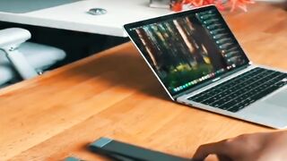 Portable 8-in-1 USB-C Hub Stand | Ergonomic Design & High-Speed Data