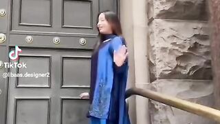 Blue Trendy Fancy Dress