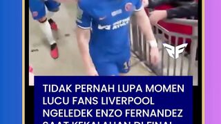 ???? Tidak pernah lupa waktu Enzo Fernandez emosi banget gara-gara ragebait dari fans Liverpool sampai Palmer harus turun tangan ????