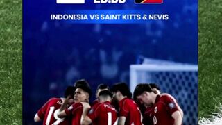 timnas Indonesia vs Saint Kitts and Nevis