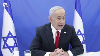 Prime Minister Benjamin Netanyahu in conversation with the Forum of Directors General of Governme...