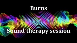 Burns_Sound therapy session