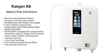 Kangen water machine all deatils