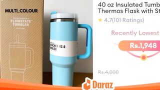 Product Name:  40 oz Insulated Tumbler Thermos Flask