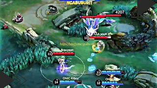 Highlight Onic Vs A4a clan Game 1????????