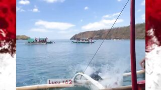 Labuan Bajo + lompat laut = auto bahagia ????????