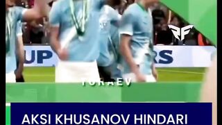 ???????? Sebagai seorang Muslim yang taat, bek asal Uzbekistan