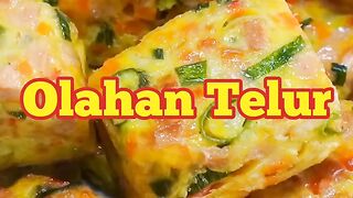 Bosan Telur Dadar Biasa? Cobain Telur Kukus Sayur Goreng! Camilan Sehat & Bekal Favorit! ????????✨