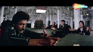 पत्थर की तरह मजबूत इंसान भी रोते हैं - Sunny Deol, Amrish Puri - Vishwatma Movie