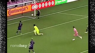 Gol kecerdasan tingkat dewa dari Lionel Messi. ????