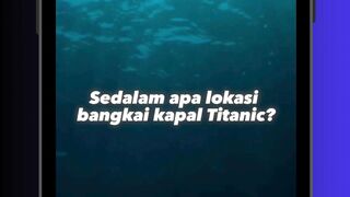 ???? Dalem Banget… Segini Dalamnya Bangkai Titanic Bikin Merinding!