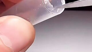 The Ultimate Life Hack: Syringe + Battery = Welder!"