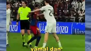 lamine yamal dan hijsen bertengkar