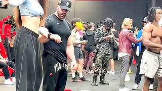 A day at the fitness center #usa #trendingreels #fitnessxentre #gym 2